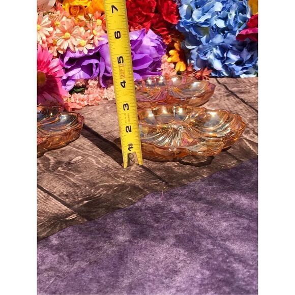 Vintage Amber Glass Dish - Picture 9 of 11